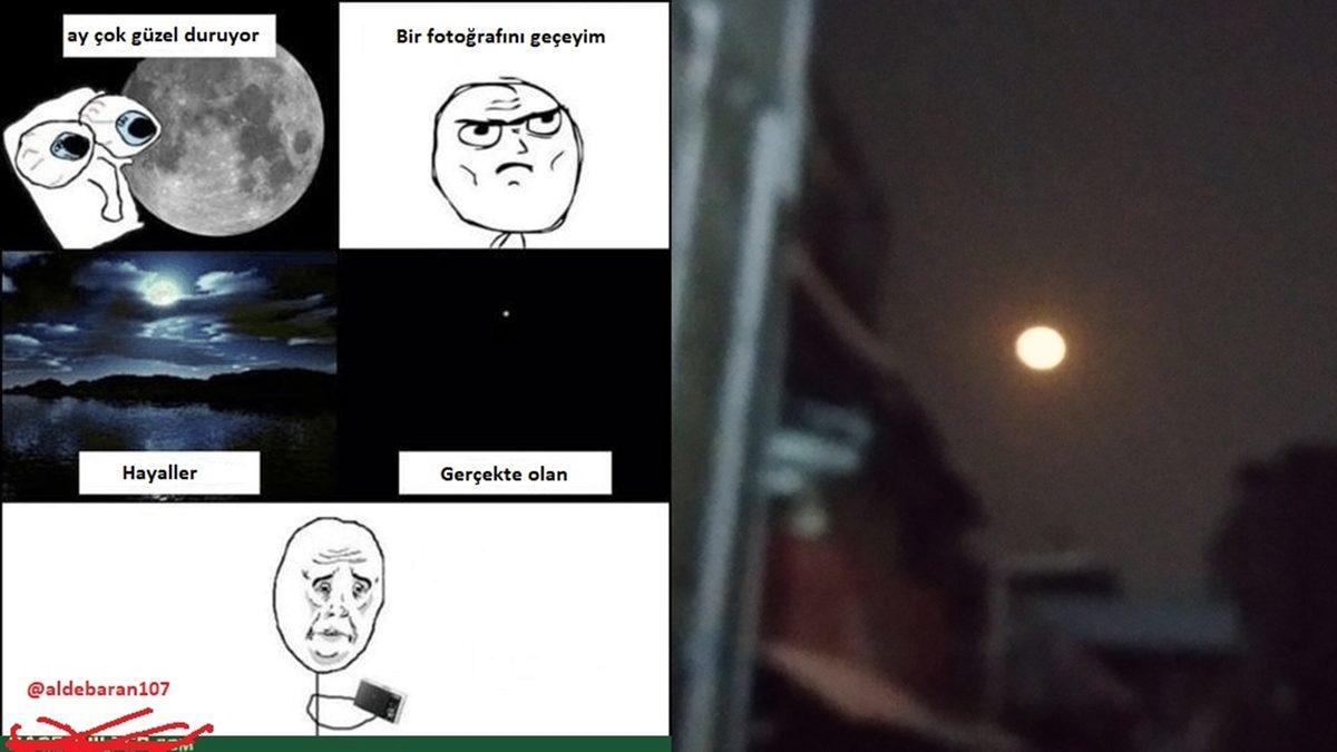 Çıplak Gözle Bakınca Büyük Görünen Ay, Telefon Kameralarında Neden Bu Kadar Küçük ve Parlak Çıkar?