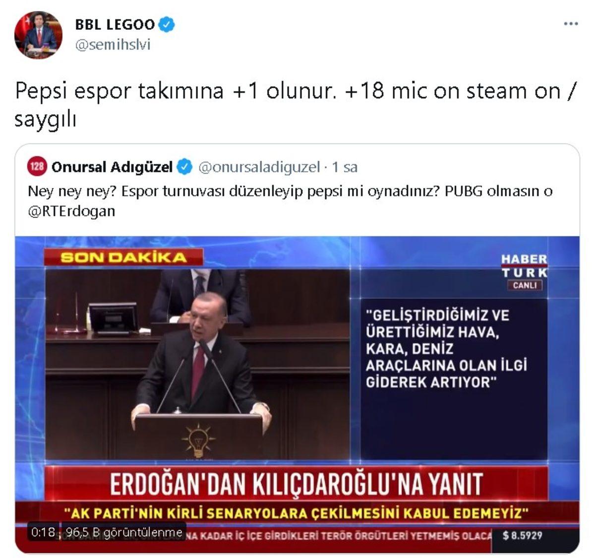 Cumhurbaşkanı PUBG’ye ’Pepsi’ Dedi, Twitter Karıştı: İşte En Komik Tweetler