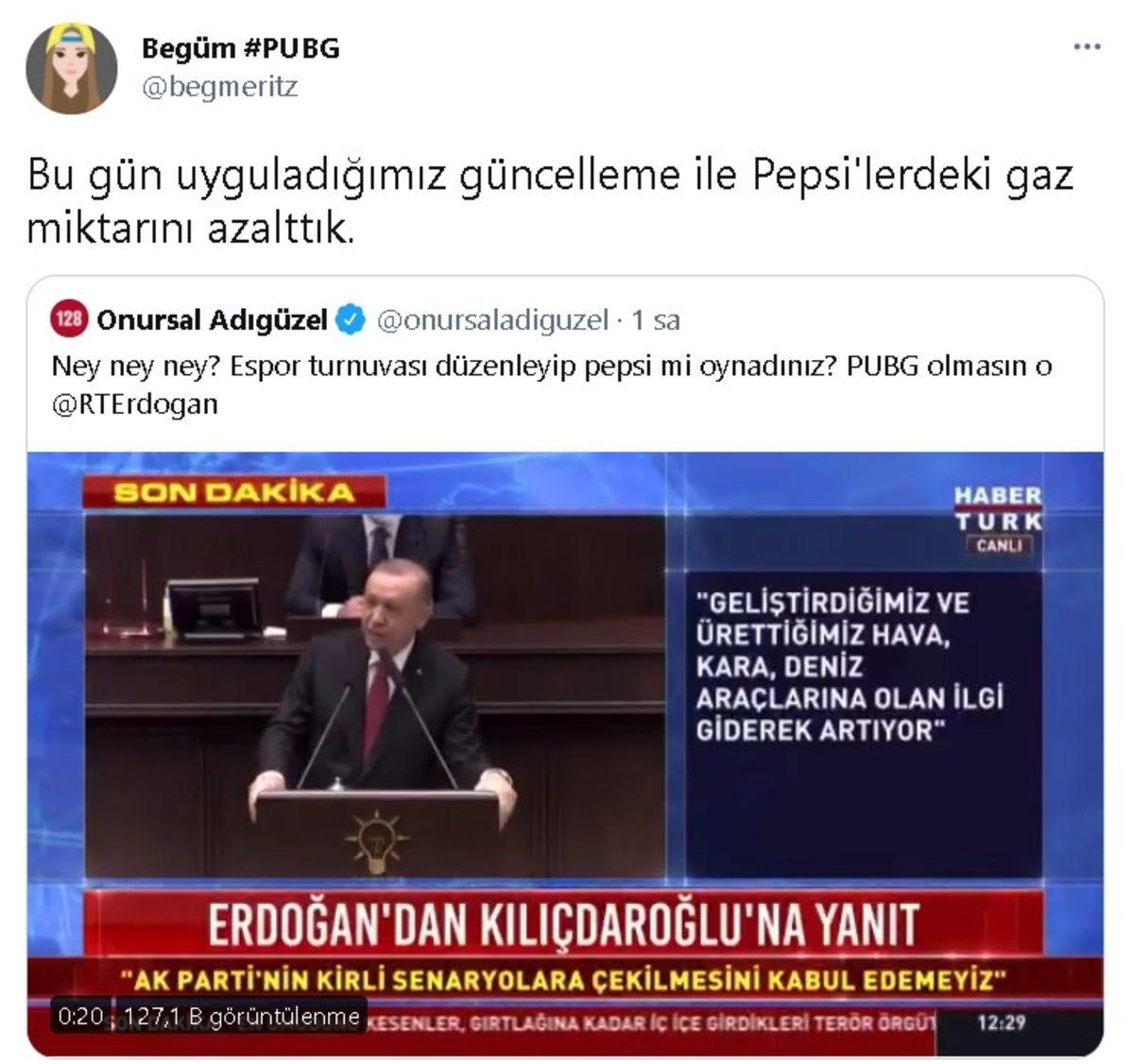 Cumhurbaşkanı PUBG’ye ’Pepsi’ Dedi, Twitter Karıştı: İşte En Komik Tweetler