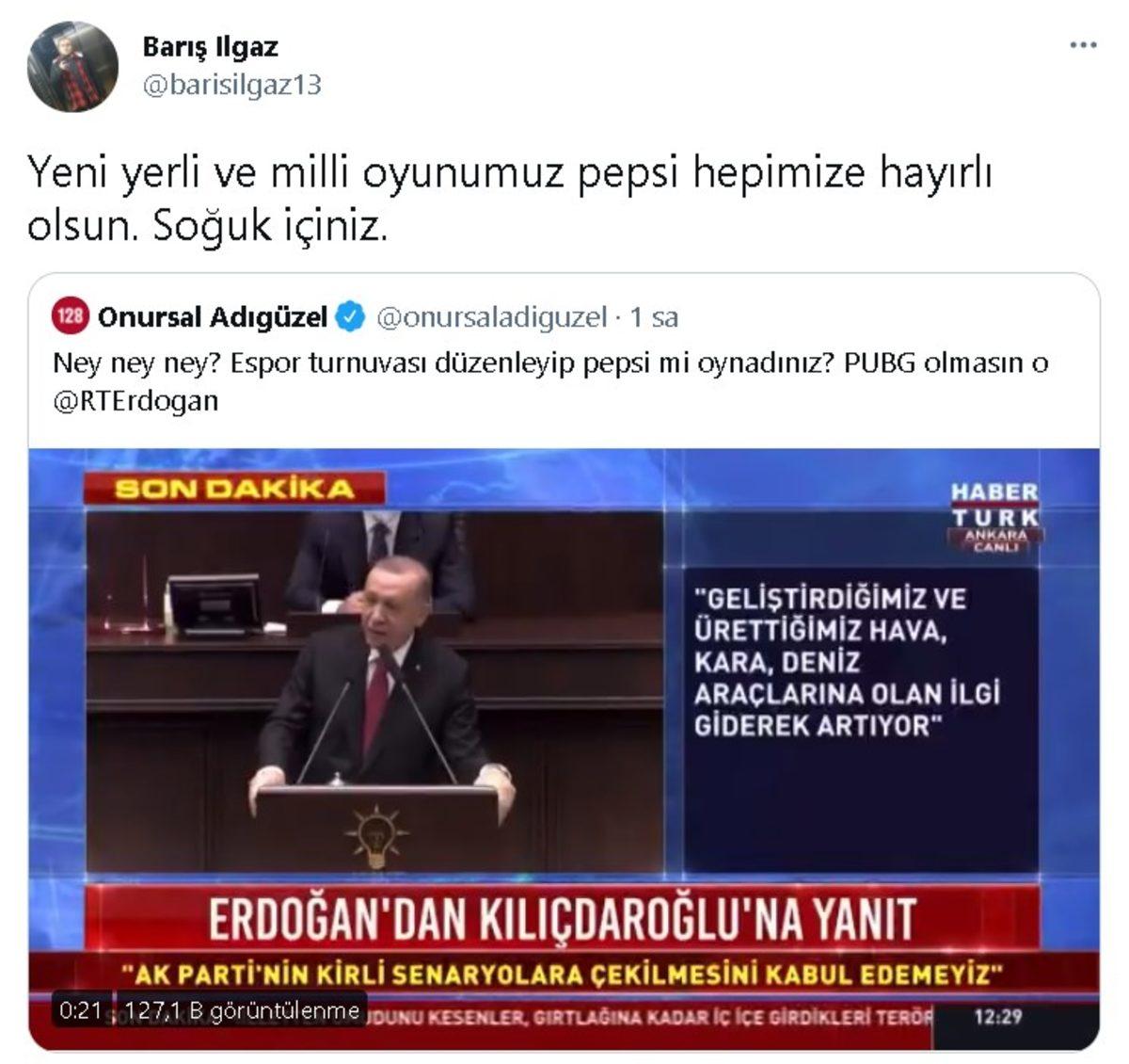 Cumhurbaşkanı PUBG’ye ’Pepsi’ Dedi, Twitter Karıştı: İşte En Komik Tweetler