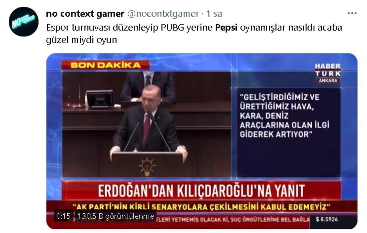 Cumhurbaşkanı PUBG’ye ’Pepsi’ Dedi, Twitter Karıştı: İşte En Komik Tweetler