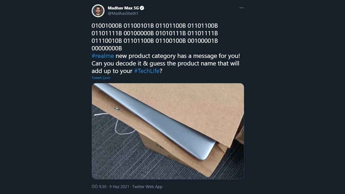 Realme’den MacBook Air’e Rakip Olacak Dizüstü Bilgisayar Geliyor