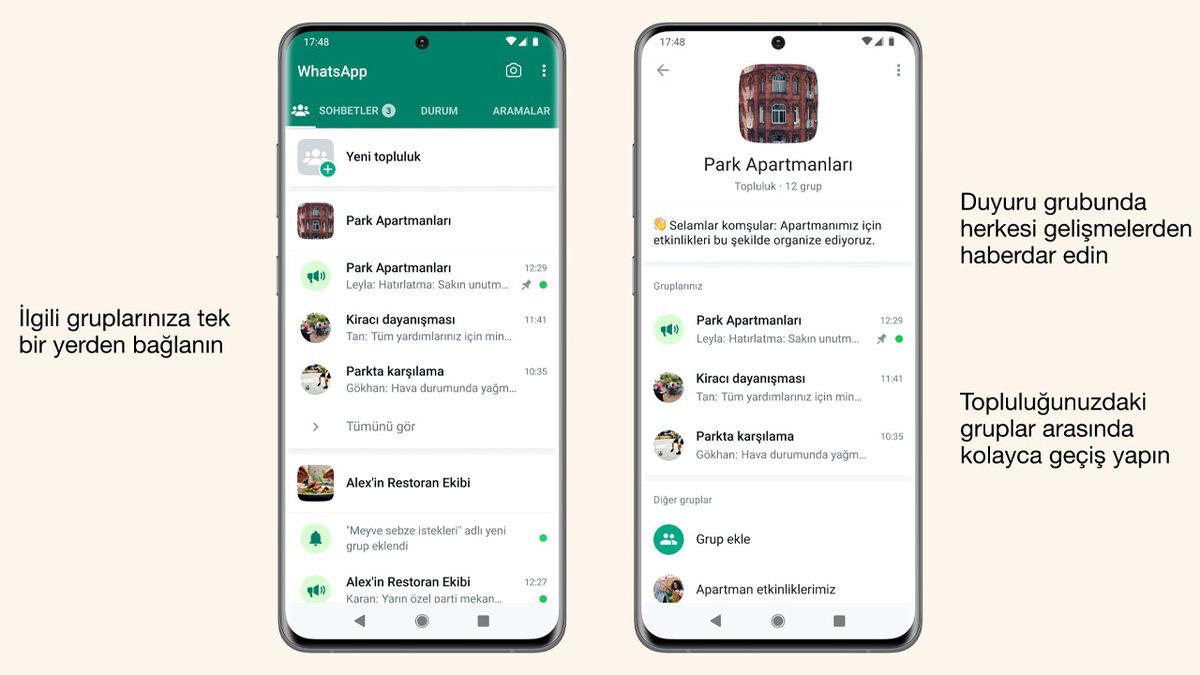WhatsApp ’Topluluklar’ Özelliği Yayınlandı: Artık Gruplarda Anket Başlatabileceksiniz!