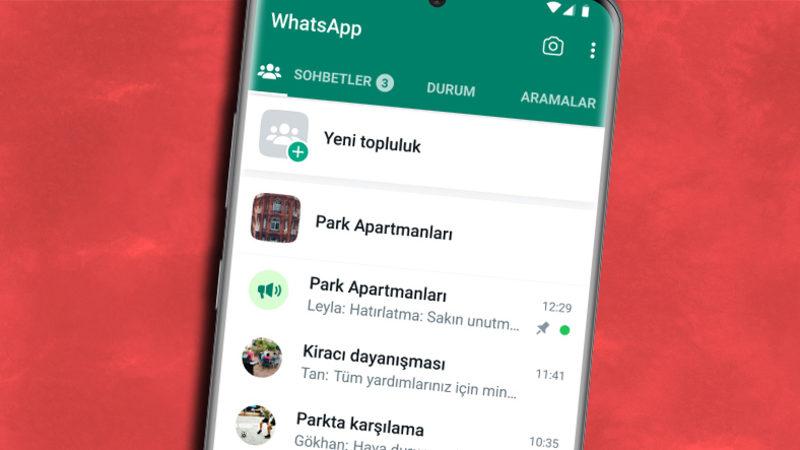 WhatsApp ’Topluluklar’ Özelliği Yayınlandı: Artık Gruplarda Anket Başlatabileceksiniz!