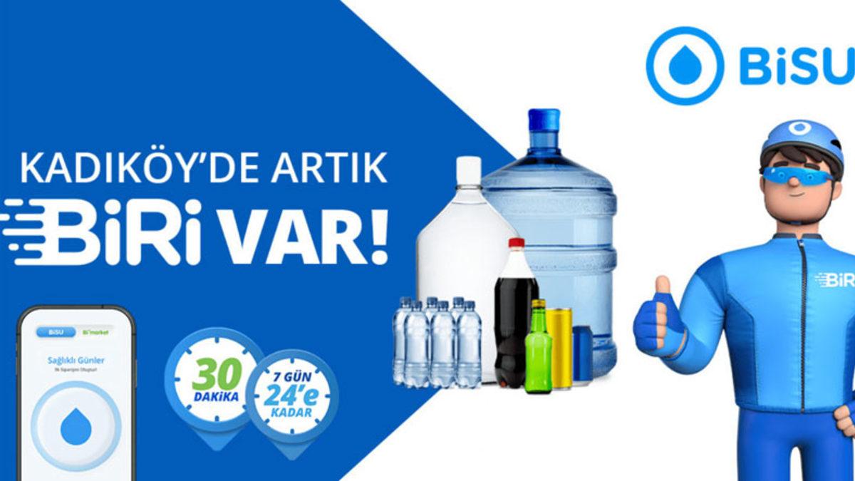 Su Sipariş Uygulaması BiSU, Artık Damacana ve İçecekleri Yemek Siparişleri Kadar Hızlı Teslim Edecek