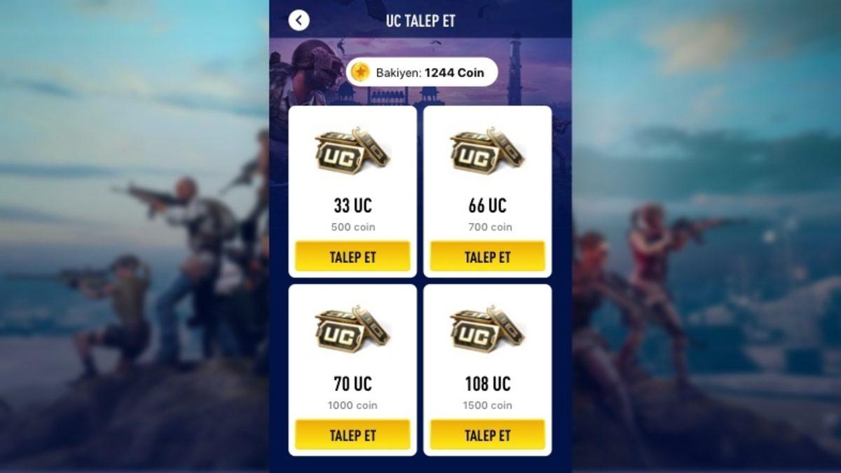 PUBG Mobile’da Hilesiz Şekilde Ücretsiz UC Kazandıran Uygulama