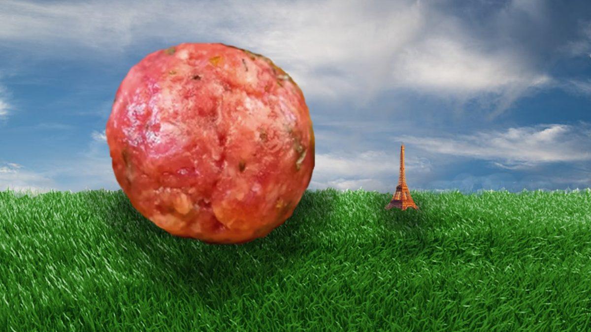 Dünyadaki Bütün İnsanlardan Dev Bir Köfte Yapılsa Bu Köftenin Boyutu Ne Kadar Olurdu?