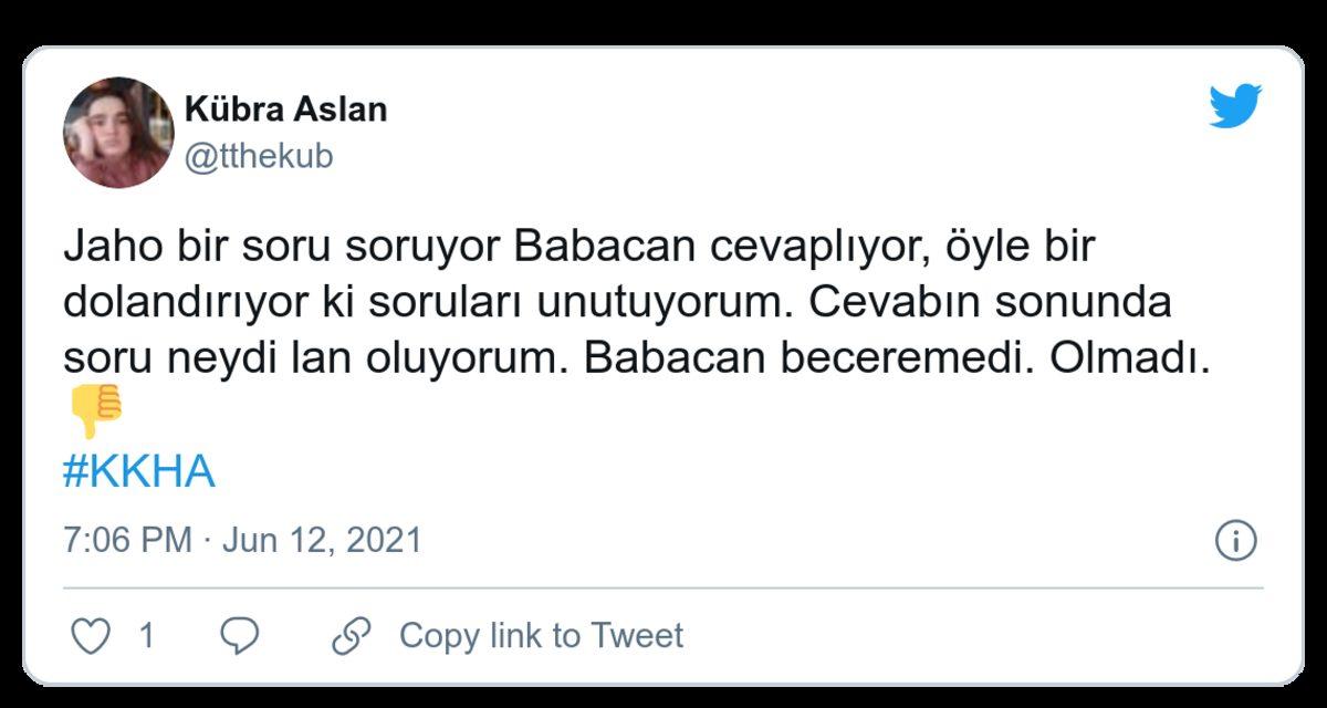 Ali Babacan’ın Jahrein’e Konuk Olduğu KKHA Programına Sosyal Medyadan Gelen Tepkiler