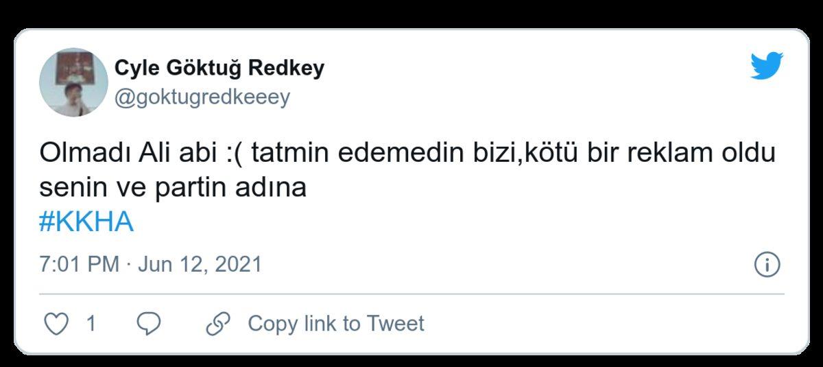 Ali Babacan’ın Jahrein’e Konuk Olduğu KKHA Programına Sosyal Medyadan Gelen Tepkiler