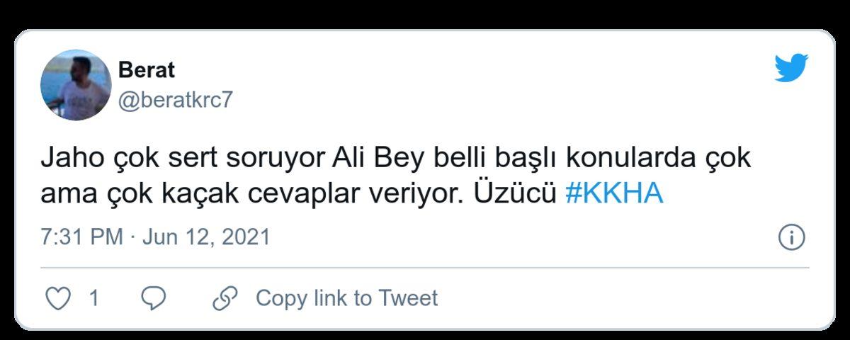 Ali Babacan’ın Jahrein’e Konuk Olduğu KKHA Programına Sosyal Medyadan Gelen Tepkiler