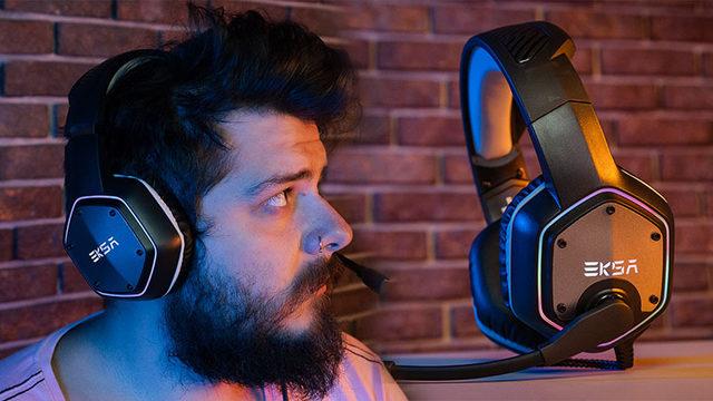 RGB Işıklarıyla ’Ben Oyuncular İçin Üretildim’ Diyen Kulaklık: EKSA E1000[İNCELEME]