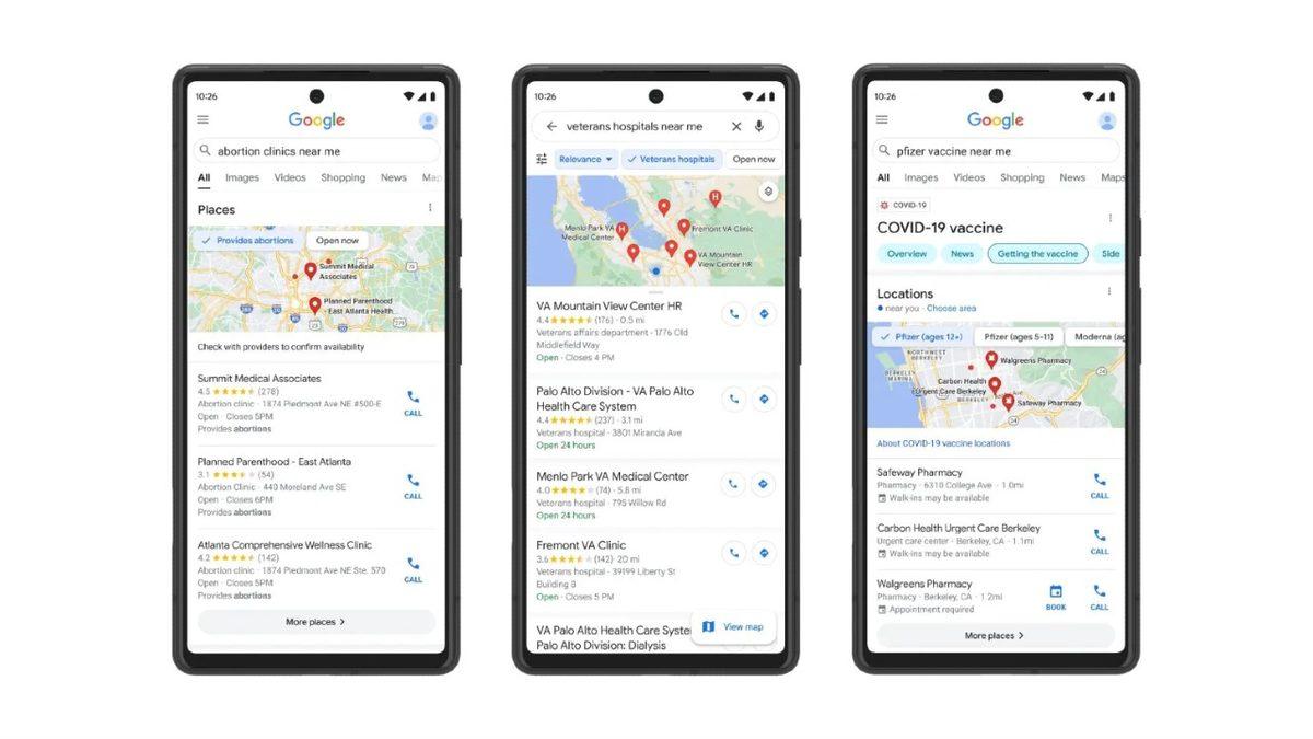 Google’dan Bir Kürtaj Desteği Daha: Hizmet Veren Yerler Haritalar’da Gösterilecek