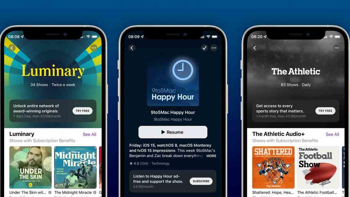 Apple, Podcasts Uygulaması İçin Ücretli Abonelik ve Kanal Özelliklerini Duyurdu
