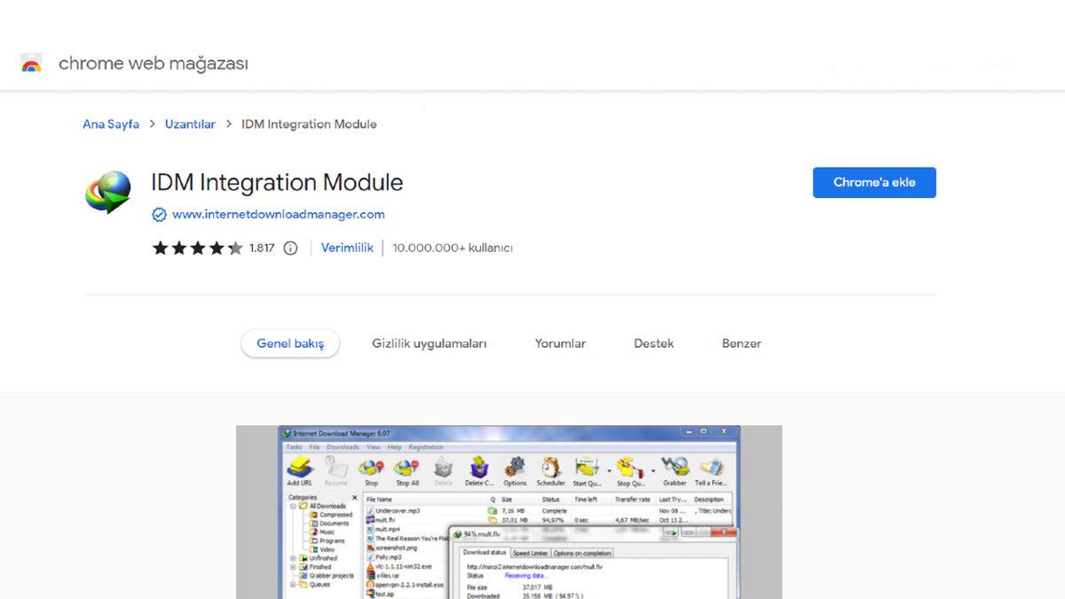 Yüz Binlerce Kullanıcıya Sahip Sahte ’Internet Download Manager’ Uzantısına Dikkat! Bilgisayarınız Risk Altında