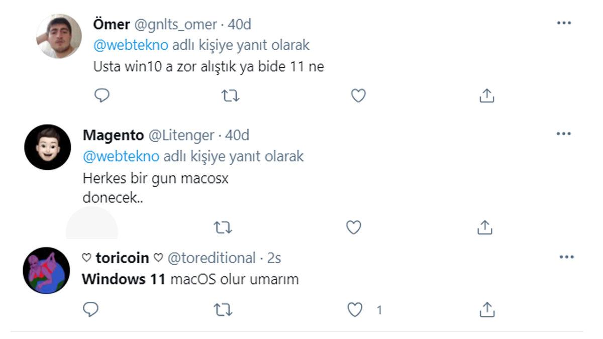 Windows 11’in Ortaya Çıkmasının Ardından İşletim Sistemine Sosyal Medyadan Gelen İlk Tepkiler