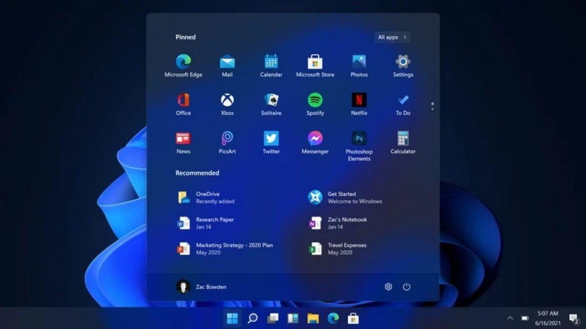 İşte Windows 11 ile Gelecek Yeni Başlat Menüsü ve Görev Çubuğu: Peki Neler Değişti?