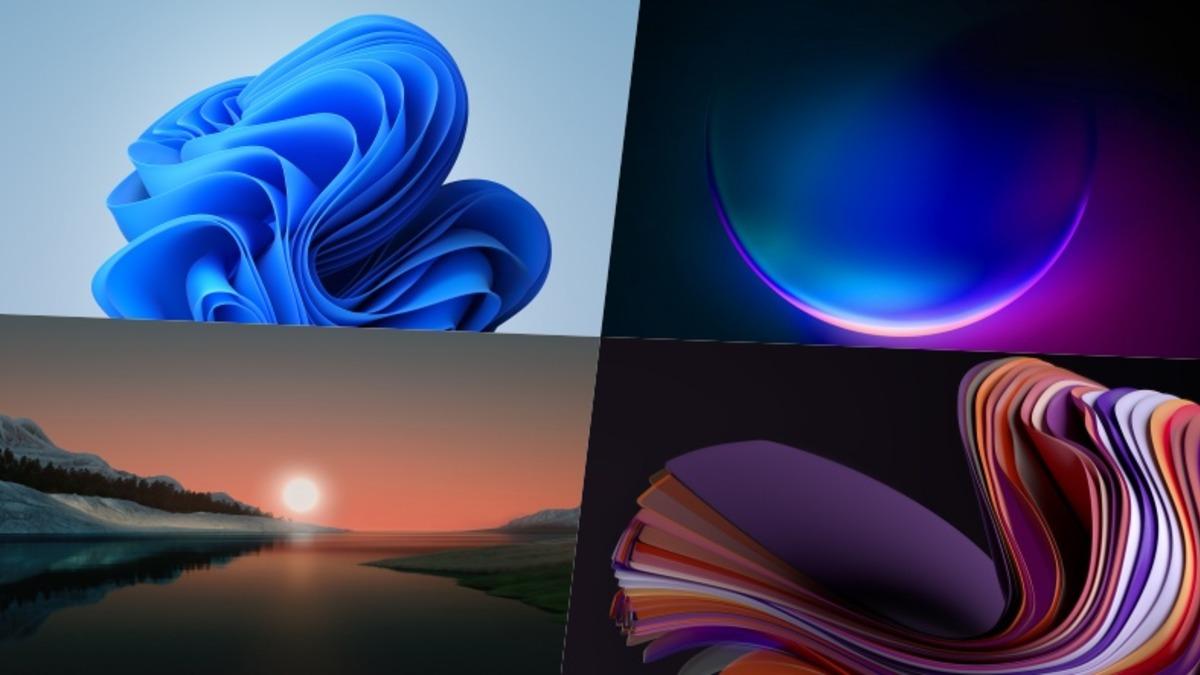 Windows 11’in Resmi Duvar Kağıtları Ortaya Çıktı [Hemen İndirebilirsiniz]