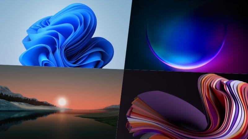 Windows 11’in Resmi Duvar Kağıtları Ortaya Çıktı [Hemen İndirebilirsiniz]
