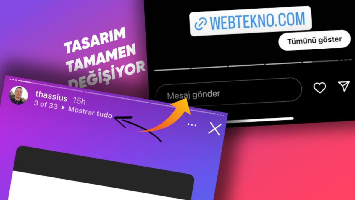 Instagram Hikâyeler, Gözünüzün Zor Alışacağı Yeni Bir Güncelleme Alıyor