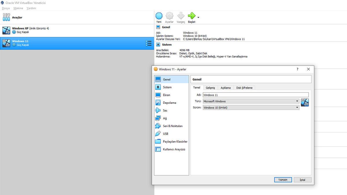 Windows 10’da Sanal Makineyle Windows 11 Nasıl Kurulur?