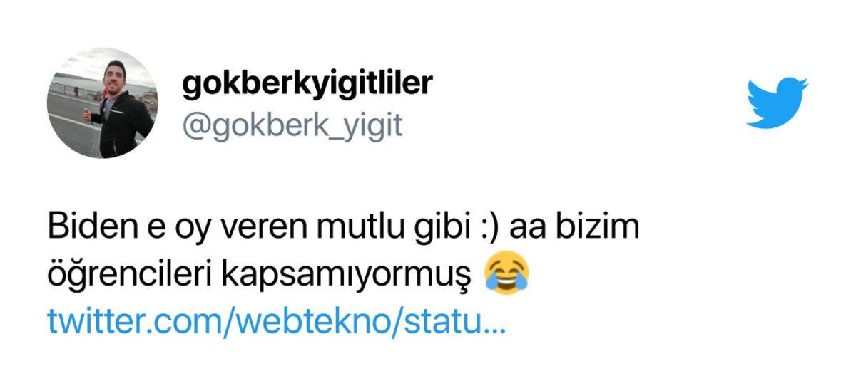 ABD’de Öğrenci Kredi Borçlarının Kaldırılmasına Türkiye’deki Öğrencilerden Gelen Tepkiler