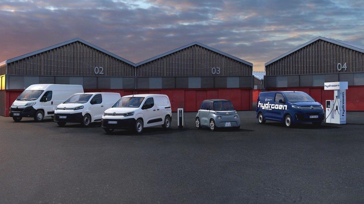 Citroen, Tamamı Elektrikli Yeni Hafif Ticari Araç Portföyünü Gösterdi