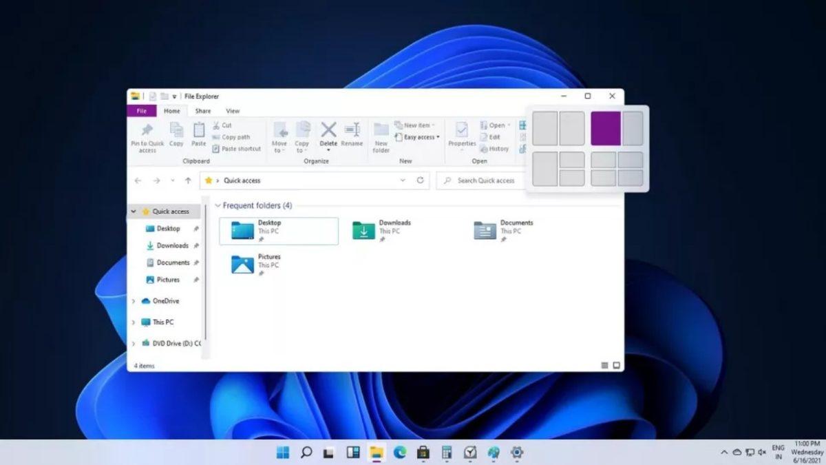 Windows 11’in ’Otomatik Ekran Bölme’ Özelliğinin Nasıl Çalıştığı Ortaya Çıktı