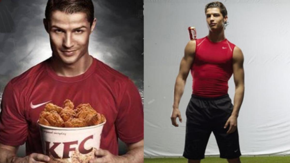 Ronaldo ’İkiyüzlülükle’ Suçlanıyor: Şişelerini Kaldırdığı Coca-Cola’nın Reklamlarında Oynamış