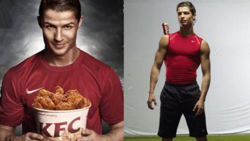 Ronaldo ’İkiyüzlülükle’ Suçlanıyor: Şişelerini Kaldırdığı Coca-Cola’nın Reklamlarında Oynamış