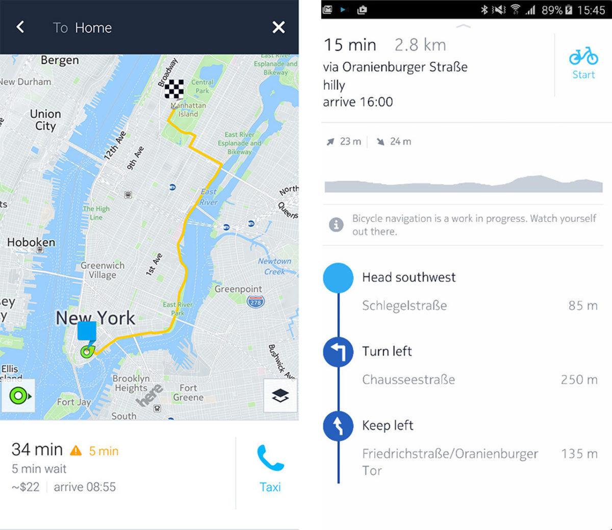 Nokia’nın Ürettiği HERE Maps, Değişerek HERE WeGo Oldu!