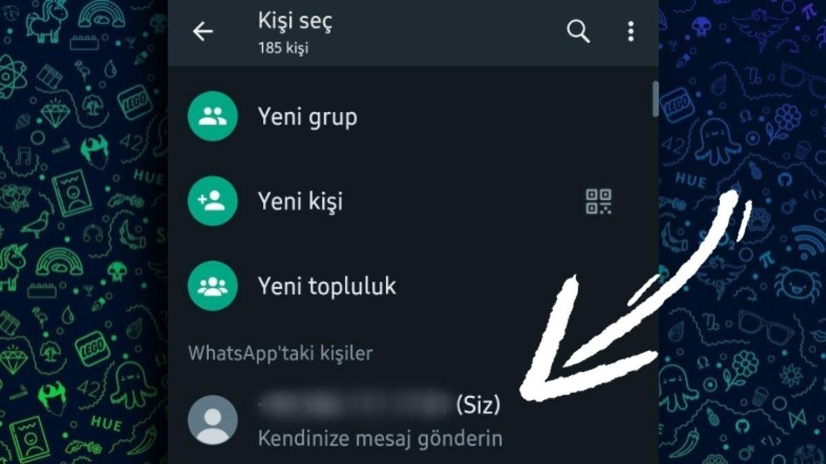 WhatsApp, ’Kendi Kendine Mesaj Atma’ Özelliğini Yayınladı (Arkadaşları Not Defteri Olarak Kullanma Devri Bitti)