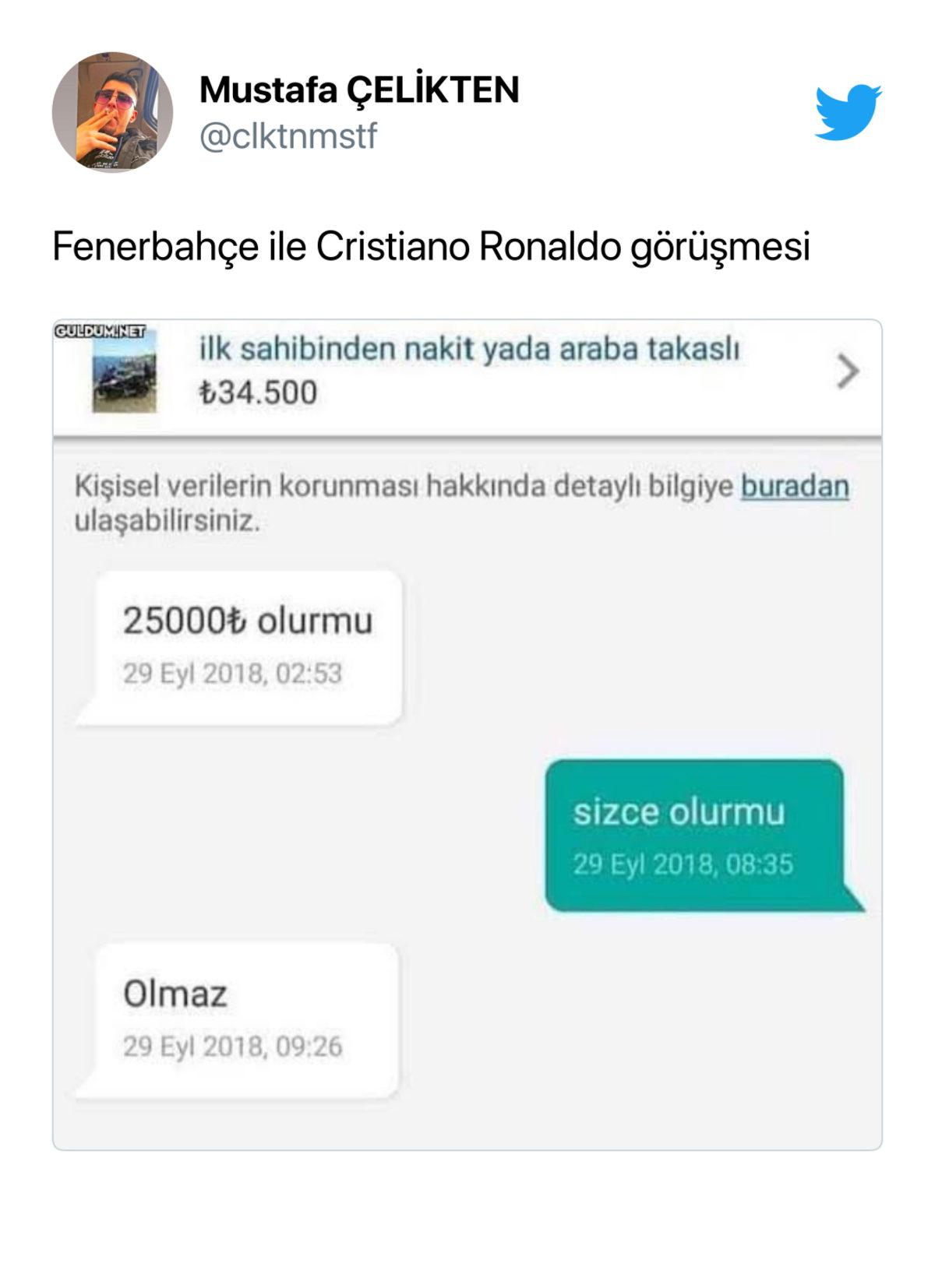 Cristiano Ronaldo’nun Fenerbahçe’ye Geleceği İddia Edildi, Sosyal Medya Karıştı