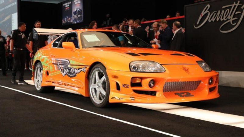 Paul Walker’ın ’Hızlı ve Öfkeli’de Kullandığı Toyota Supra, Tam 550 Bin Dolara Satıldı