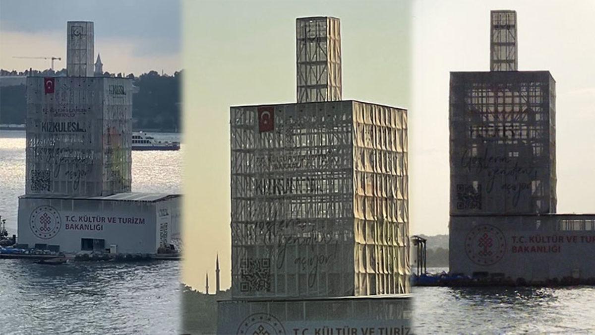 Tartışma Yaratan Kız Kulesi’nin Son Hali Ortaya Çıktı: Yeni Kule İşte Böyle Görünüyor