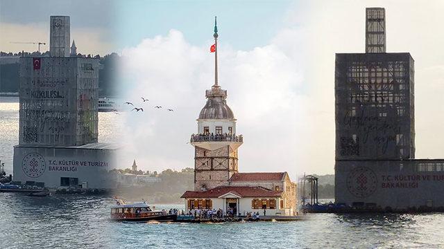 Tartışma Yaratan Kız Kulesi’nin Son Hali Ortaya Çıktı: Yeni Kule İşte Böyle Görünüyor