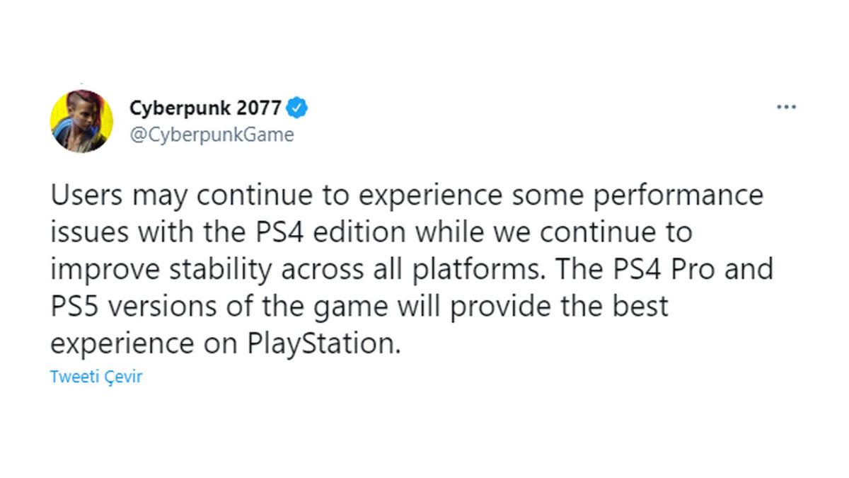 CD Projekt Red, PlayStation 4 Kullanıcılarını Uyardı: Halen Performans Sorunları Yaşanabilir