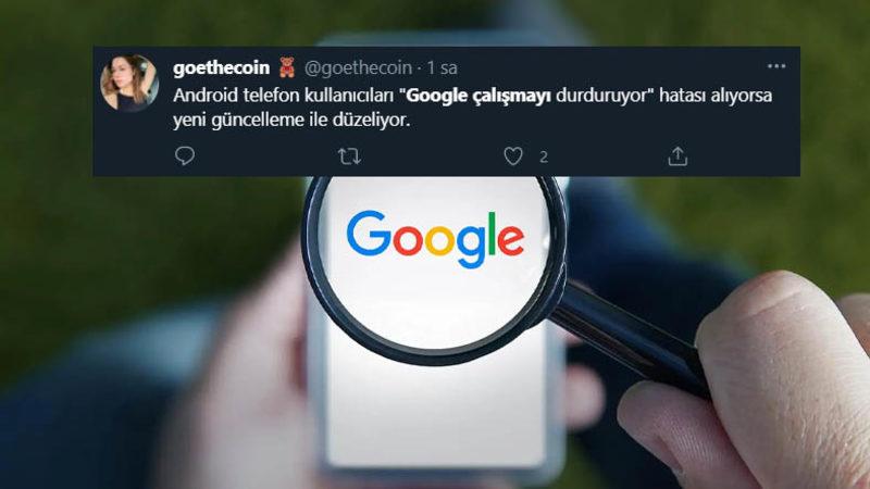 Bazı Android Telefonlarda ’Google Çalışmayı Durdurdu’ Sorunu Yaşanıyor: İşte Çözümü