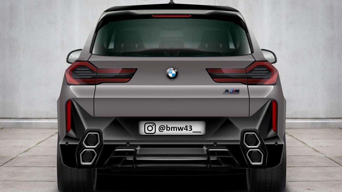 BMW’nin Tüm Zamanların En Güçlü Otomobili Olacak X8 M’in Arka Tasarımı Açığa Çıktı