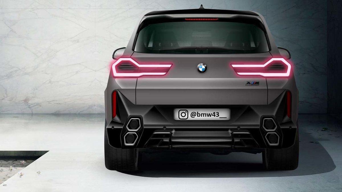 BMW’nin Tüm Zamanların En Güçlü Otomobili Olacak X8 M’in Arka Tasarımı Açığa Çıktı