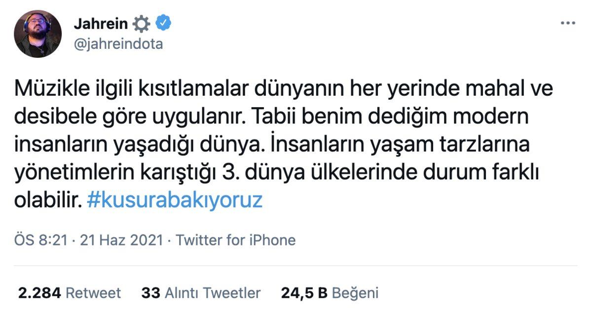 Twitter Yine Yangın Yeri: Cumhurbaşkanının Açıklamaları Sonrası #KusuraBakıyoruz Etiketi Dünya Gündemine Girdi