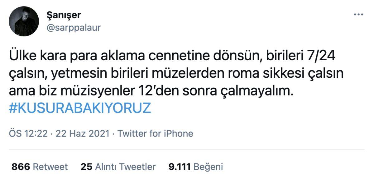 Twitter Yine Yangın Yeri: Cumhurbaşkanının Açıklamaları Sonrası #KusuraBakıyoruz Etiketi Dünya Gündemine Girdi