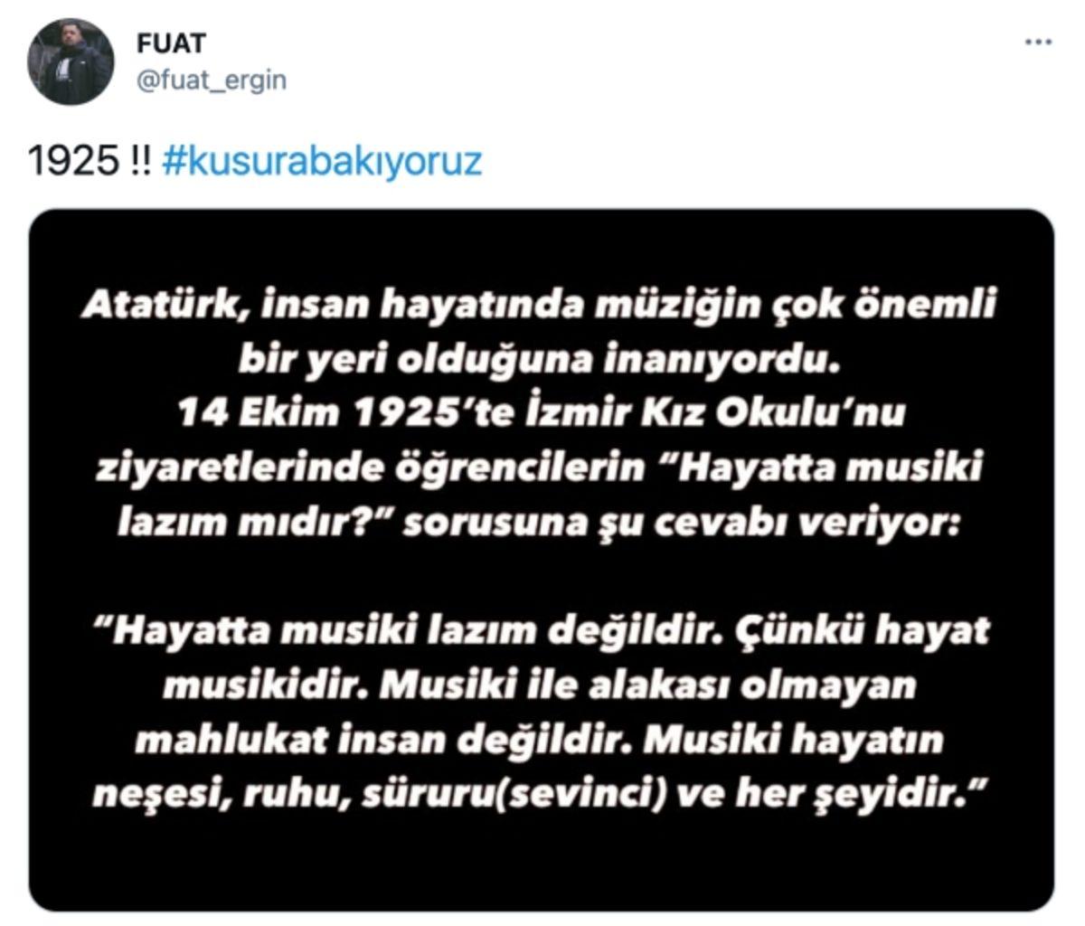 Twitter Yine Yangın Yeri: Cumhurbaşkanının Açıklamaları Sonrası #KusuraBakıyoruz Etiketi Dünya Gündemine Girdi