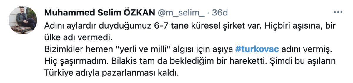 Twitter İkiye Bölündü: Yerli COVID-19 Aşısı TURKOVAC’ın İsmine Twitter Kullanıcılarının Tepkileri