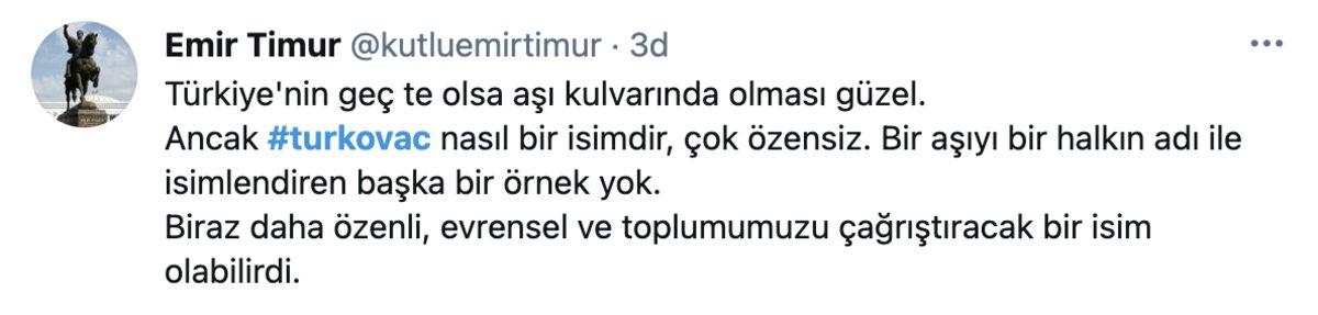 Twitter İkiye Bölündü: Yerli COVID-19 Aşısı TURKOVAC’ın İsmine Twitter Kullanıcılarının Tepkileri