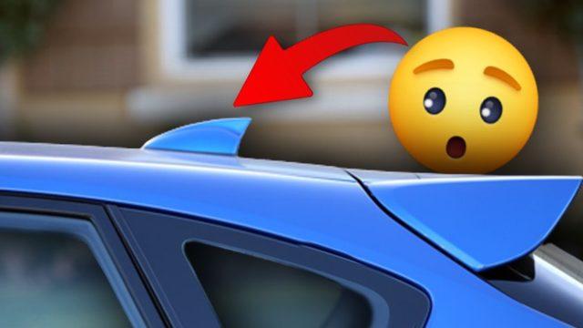 Arabaların Tepesindeki Bu Köpek Balığı Yüzgecine Benzeyen Çıkıntı Aslında Ne İşe Yarıyor?