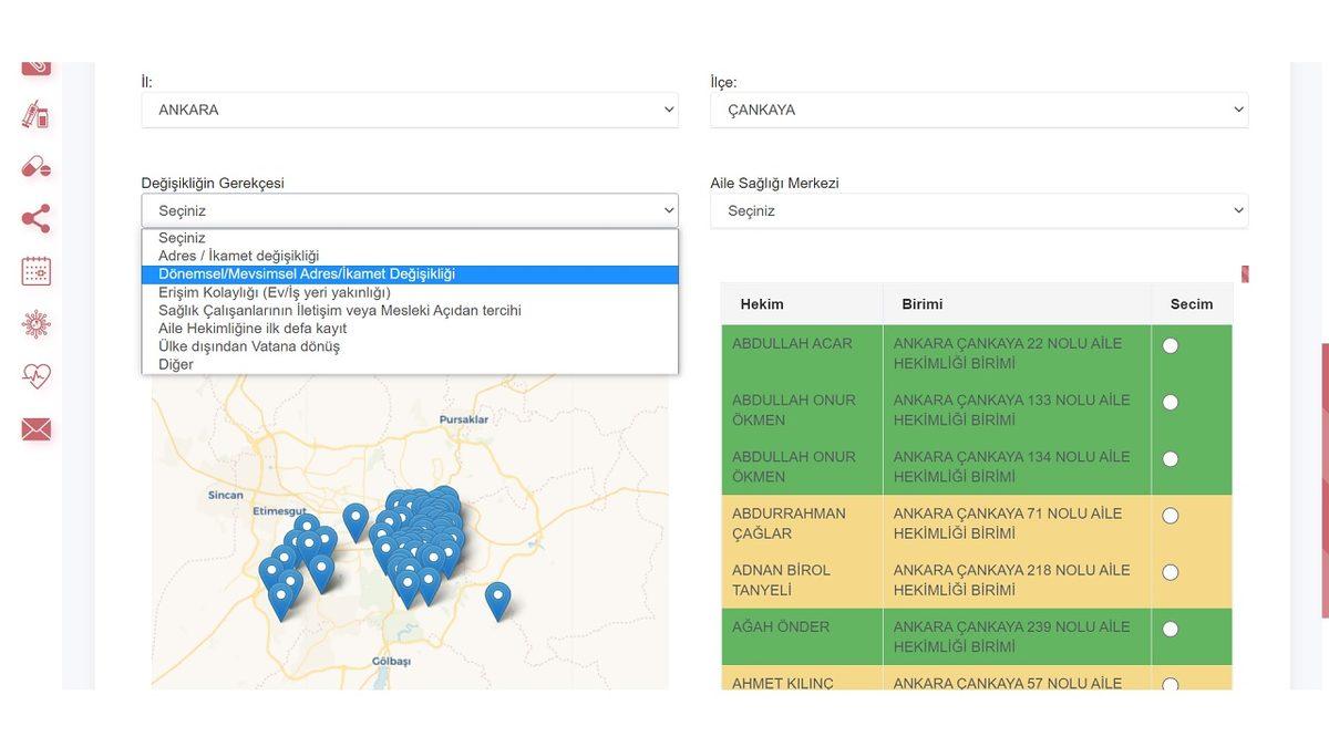 Kişisel Sağlık Sistemi e-Nabız Üzerinden Aile Hekimi Nasıl Değiştirilir?