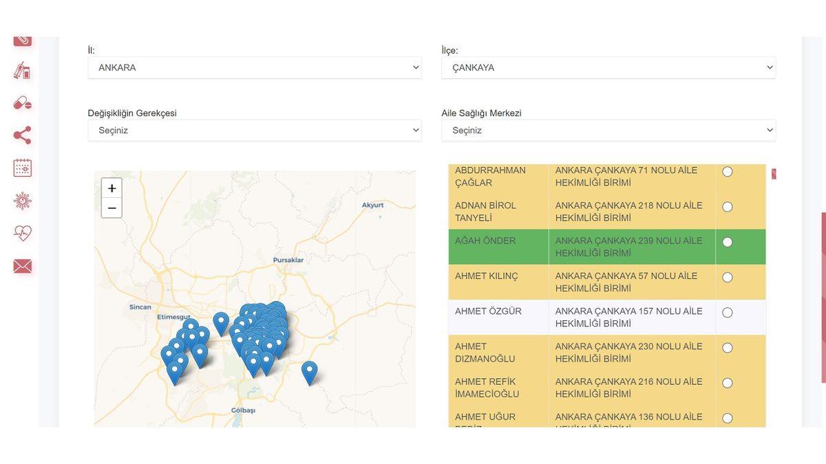 Kişisel Sağlık Sistemi e-Nabız Üzerinden Aile Hekimi Nasıl Değiştirilir?