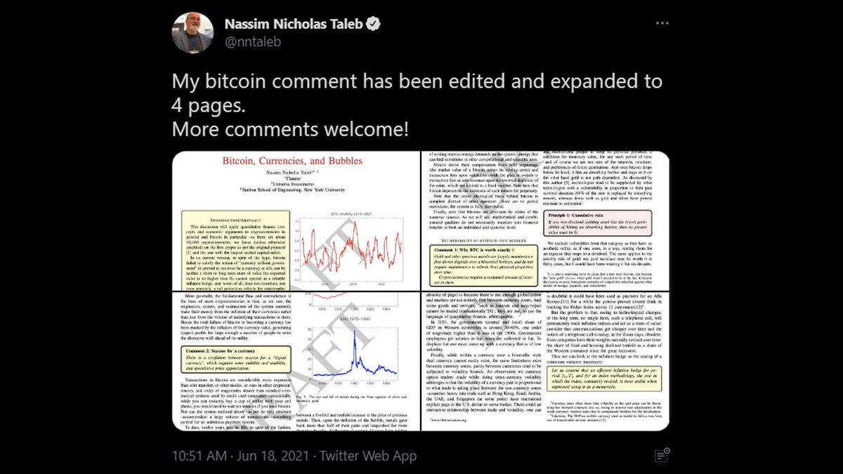 Ünlü Yazar, Bitcoin’in Değerinin ’Sıfır’ Olduğunu Kendi Sebepleriyle Açıkladı