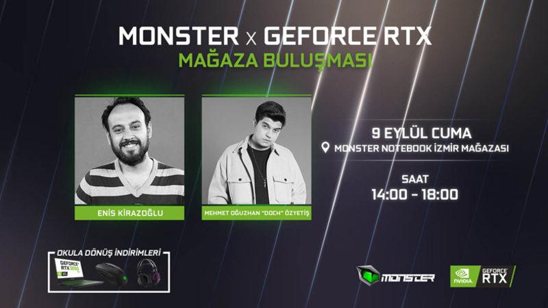 Monster, Oyuncuları Hem Oyuna Hem İndirime Doyuracağı Bir Buluşma Etkinliği Duyurdu: Enis Kirazoğlu ve Doch da Katılacak!