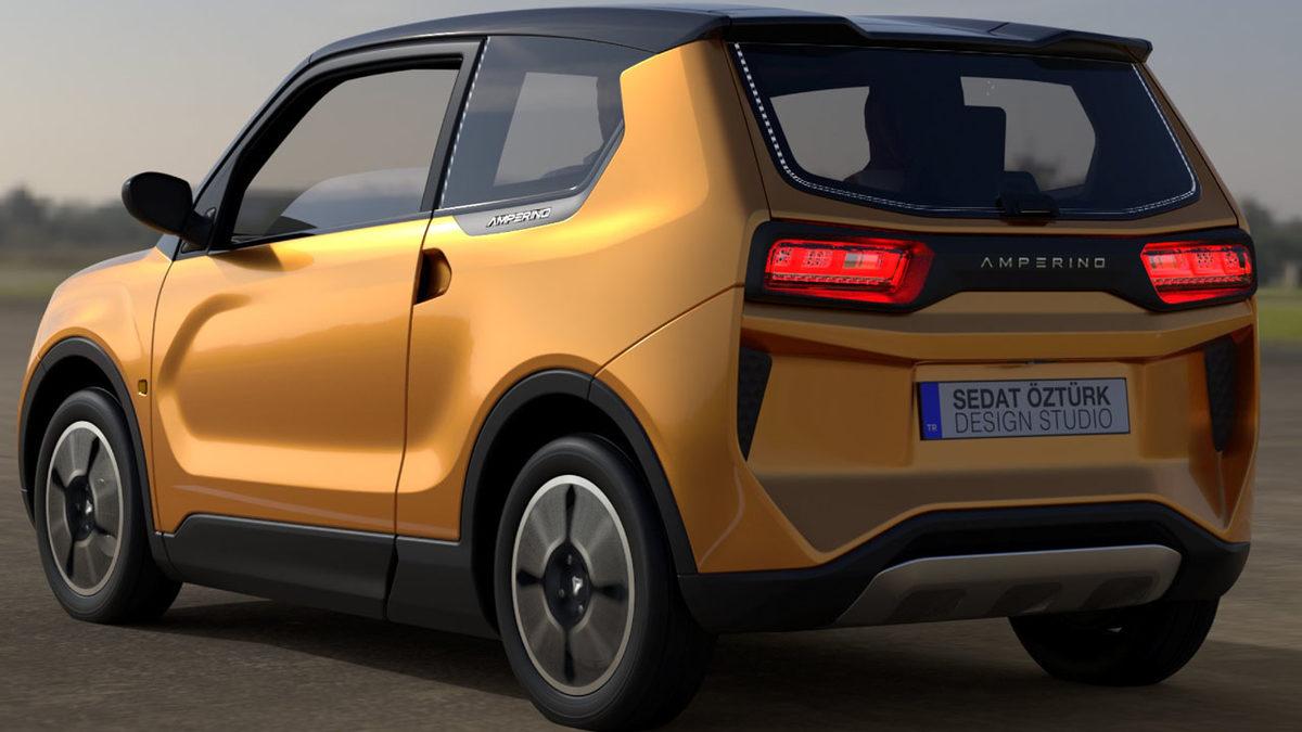Bursalı Mobilyacılar Tarafından Geliştirilen Yerli Otomobil Amperino’nun Tasarımı Paylaşıldı